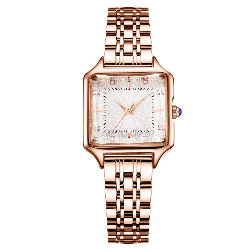 Spiral Crown Vintage Diamond Quartz Watch 3ATM Waterproof